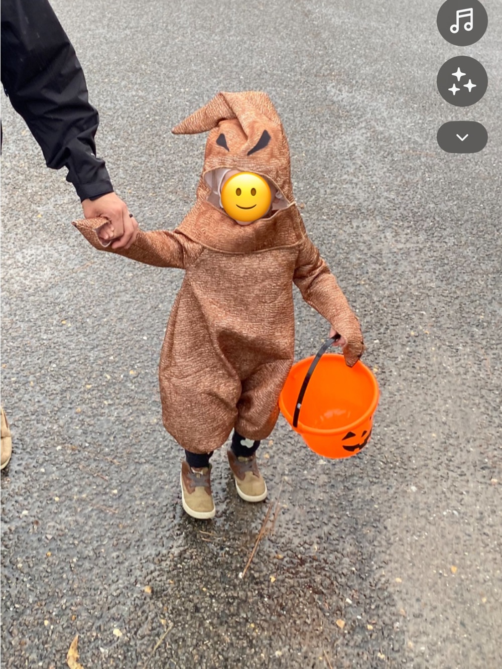 Kids Oogie boogie Costume 2T